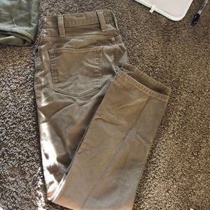 Tanish greenish men’s pants